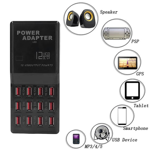 12 Port USB Charger - lunalayl