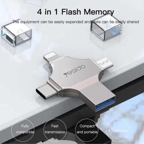 4 In 1 USB Micro