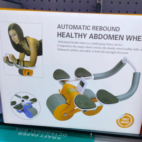 Auto Rebound Abs Wheel With Elbow Support