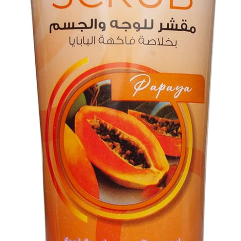 Body Scrub, Papaya Flavor