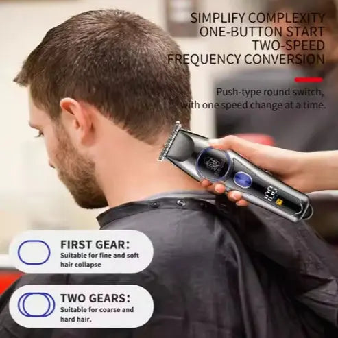 Compact Cordless Hair Clipper For Men