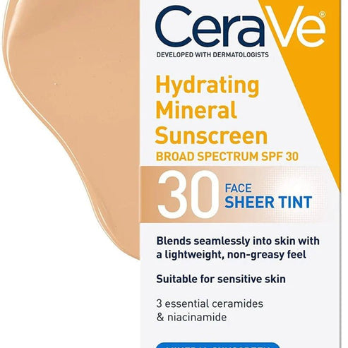 Hydrating Mineral Sunscreen SPF 30 Face Sheer Tint (Original)