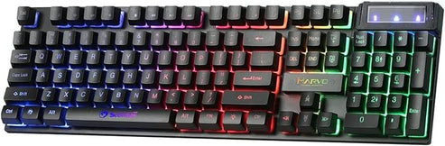 Rainbow Gaming Keyboard & Mouse - lunalayl