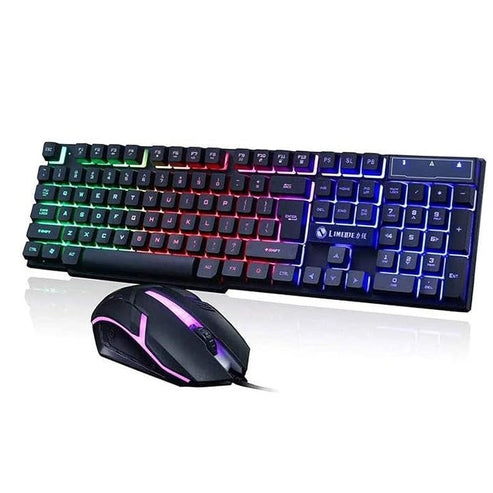 Rainbow Gaming Keyboard & Mouse - lunalayl