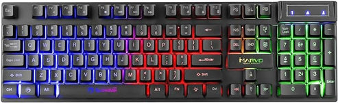 Rainbow Gaming Keyboard & Mouse - lunalayl