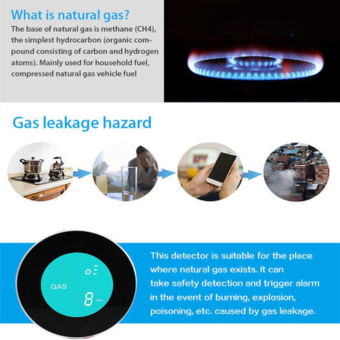 Smart Wireless WIFI Gas Detector