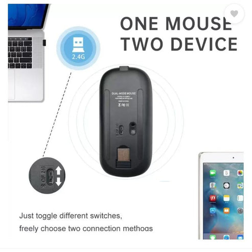 Ultra Slim Bluetooth Mouse - lunalayl